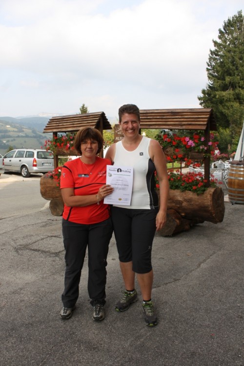 Foto consegna attestati Perfezionamento Nordic Walking